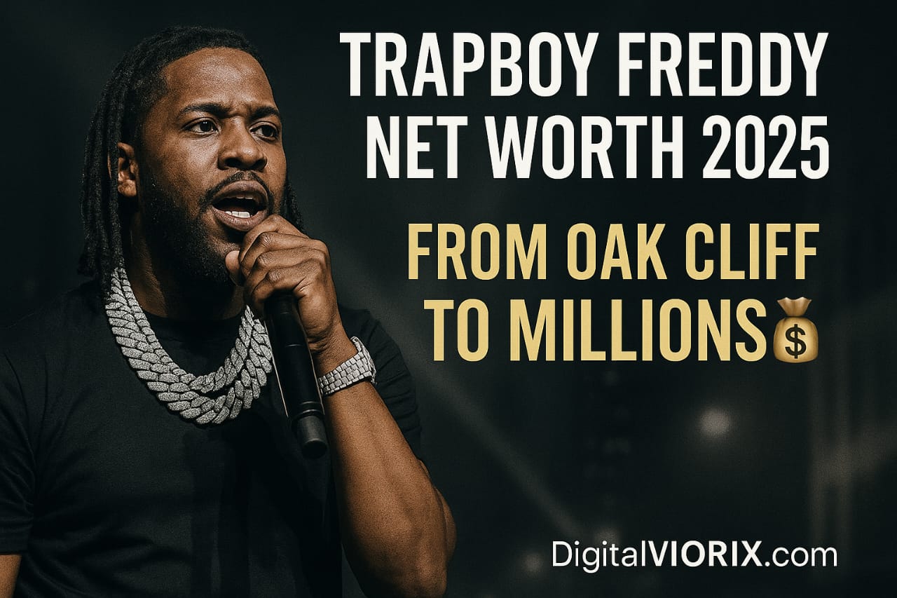 Selling merch has helped him build a deeper connection with his fanbase — and helped raise Trapboy Freddy net worth in the process.