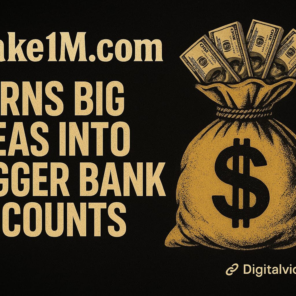 Make1M.com Turns Big Ideas Into Bigger Bank Accounts