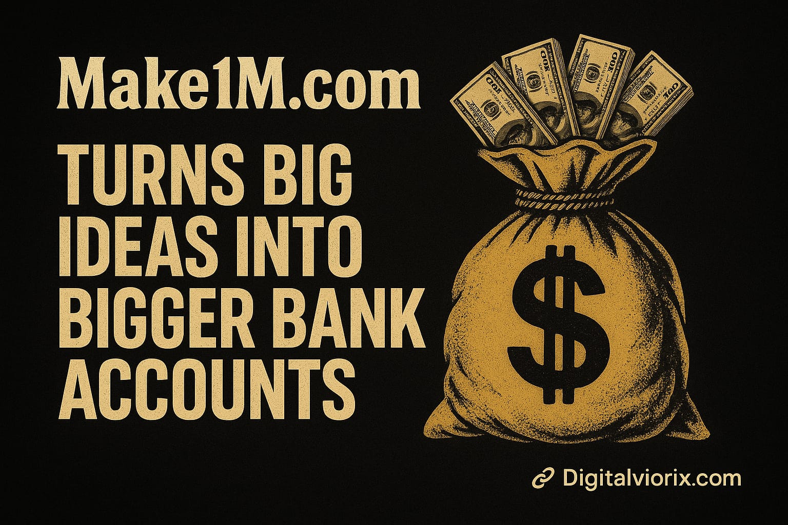 Make1M.com Turns Big Ideas Into Bigger Bank Accounts